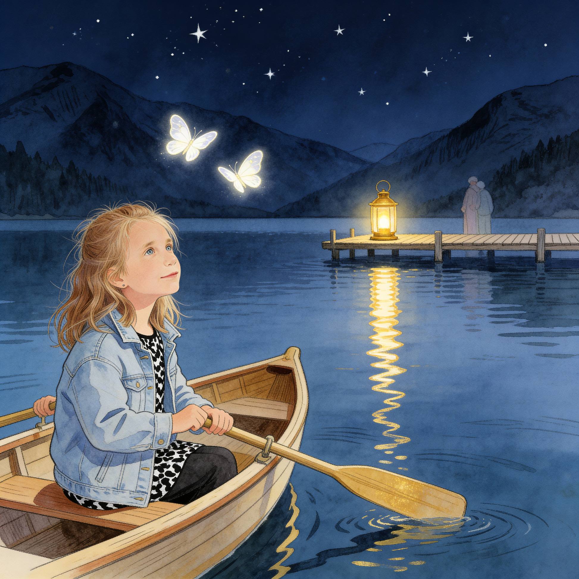The Lantern at the End of the Lake — cover