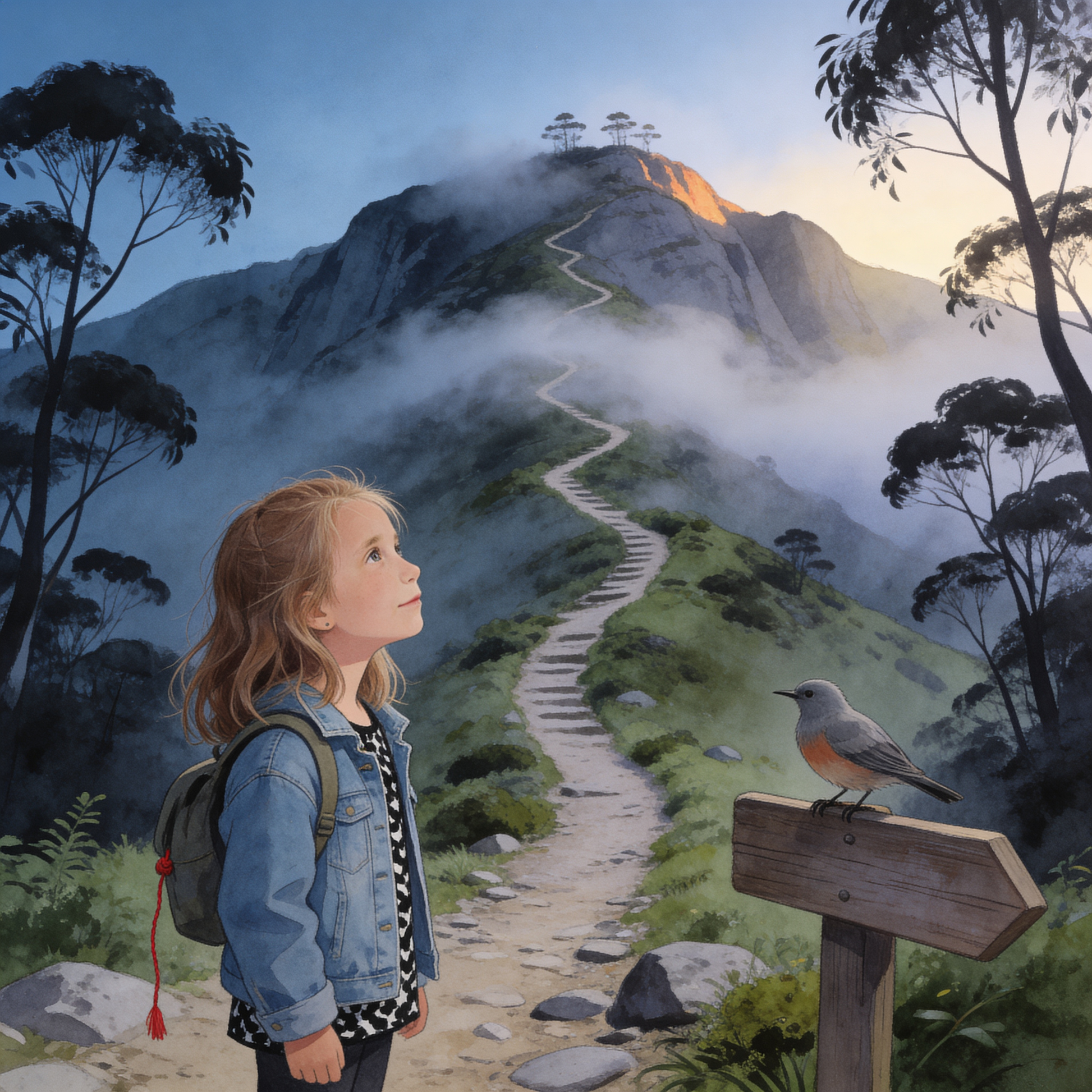 When the Mountain Whispered — cover